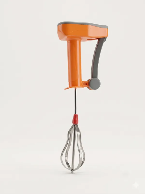 Orange_Plastic_Hand_Press_Egg_Beater_With_Steel_Whisk