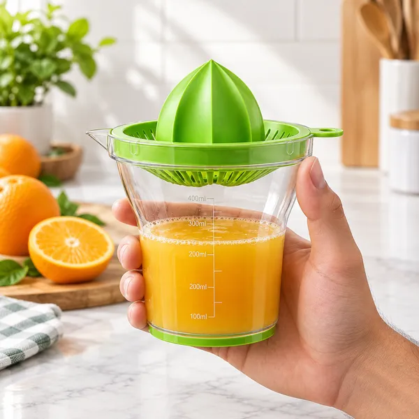 Green_Plastic_Manual_Citrus_Juicer_With_Measuring_Cup