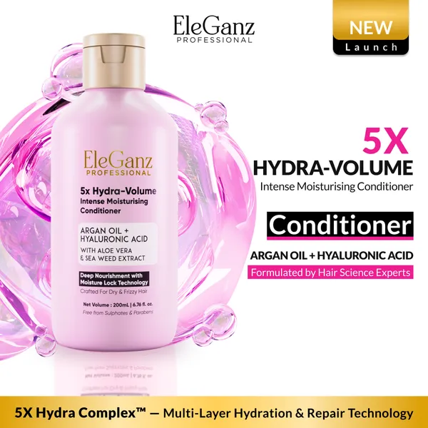 EleGanz_Professional_5X_Hydra-Volume_Intense_Moisturising_Conditioner_|_Hyaluronic_Acid_Conditioner_for_Dry_&_Frizzy_Hair