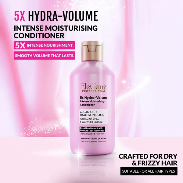 EleGanz_Professional_5X_Hydra-Volume_Intense_Moisturising_Conditioner_|_Hyaluronic_Acid_Conditioner_for_Dry_&_Frizzy_Hair