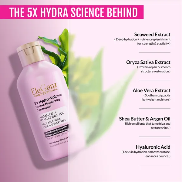 EleGanz_Professional_5X_Hydra-Volume_Intense_Moisturising_Conditioner_|_Hyaluronic_Acid_Conditioner_for_Dry_&_Frizzy_Hair
