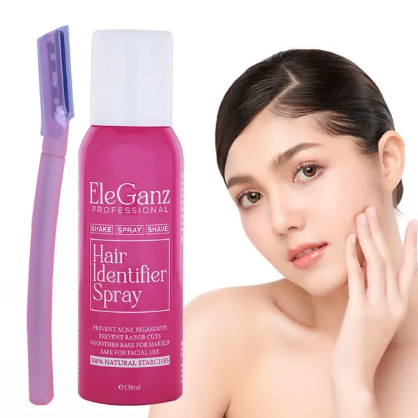 EleGanz_Professional_Hair_Identifier_Spray_|_Natural_Starch_Face_&_Body_Hair_Removal_Prep_Spray_with_Razor