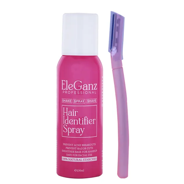 EleGanz_Professional_Hair_Identifier_Spray_|_Natural_Starch_Face_&_Body_Hair_Removal_Prep_Spray_with_Razor