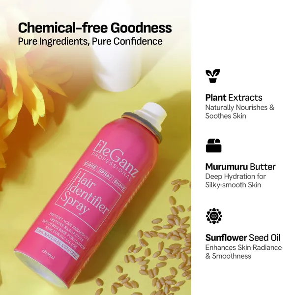 EleGanz_Professional_Hair_Identifier_Spray_|_Natural_Starch_Face_&_Body_Hair_Removal_Prep_Spray_with_Razor
