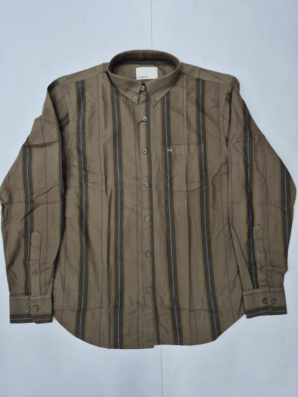 Brown__Oxford_Striped_Shirt_for_Men
