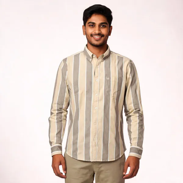 Beige_Oxford_Striped_Shirt_for_Men