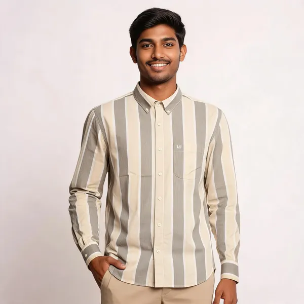 Beige_Oxford_Striped_Shirt_for_Men