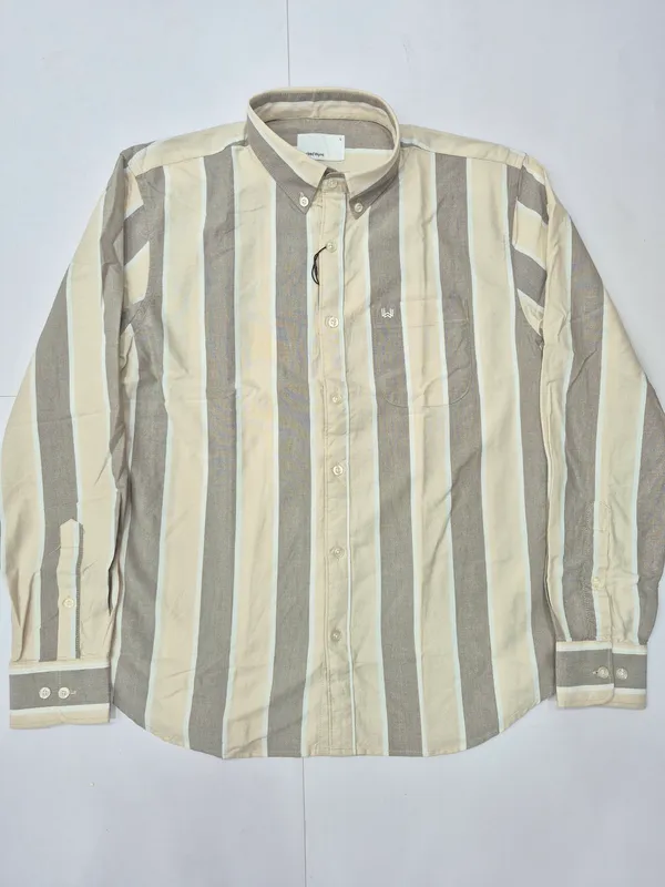 Beige_Oxford_Striped_Shirt_for_Men