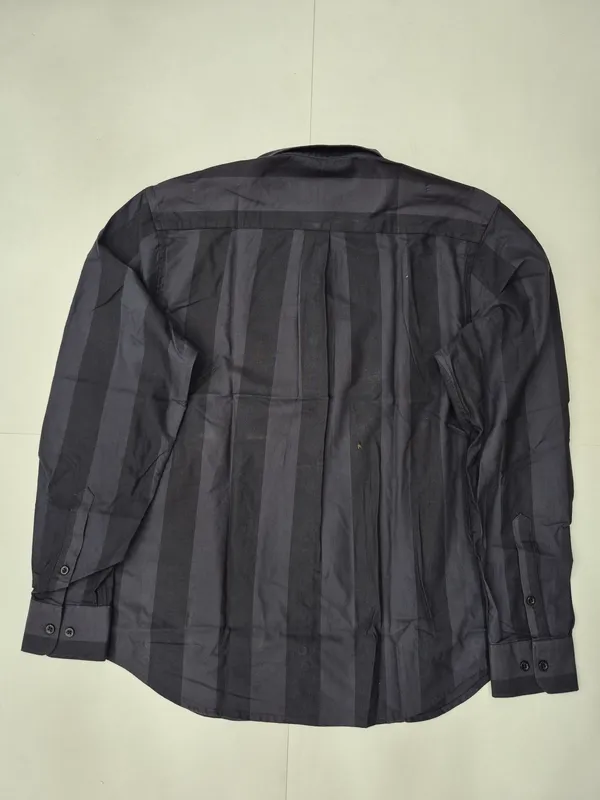 Black__Oxford_Striped_Shirt_for_Men