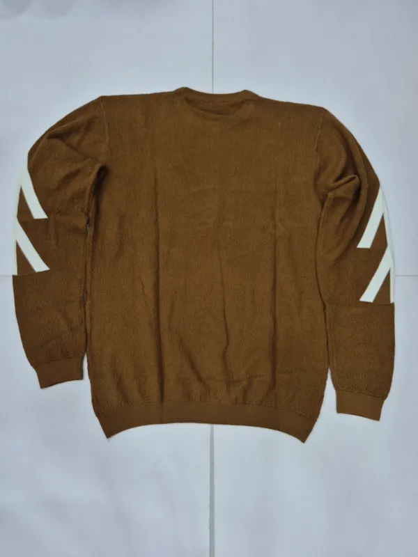 Brown_Knited_Round_Neck_Full_Sleeve_T-Shirt_for_Men