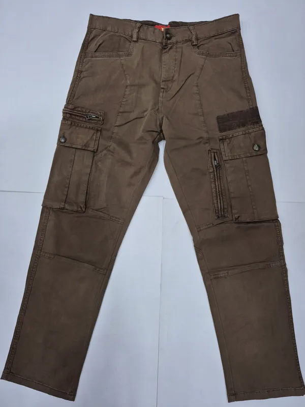 Chocolate_Brown_6_Pocket_CottonTwill_Cargo_Pants_for_Men