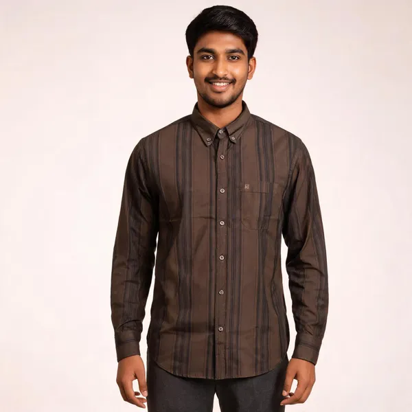 Brown_Oxford_Striped_Shirt_for_Men