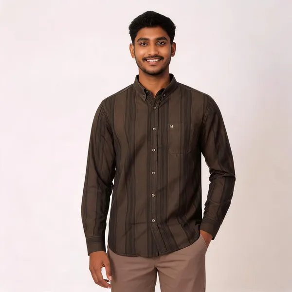 Brown_Oxford_Striped_Shirt_for_Men