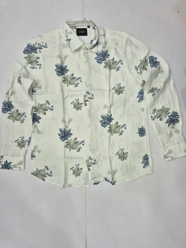 White_Floral_Imported_Print_Full_Sleeve_Shirt_for_Men
