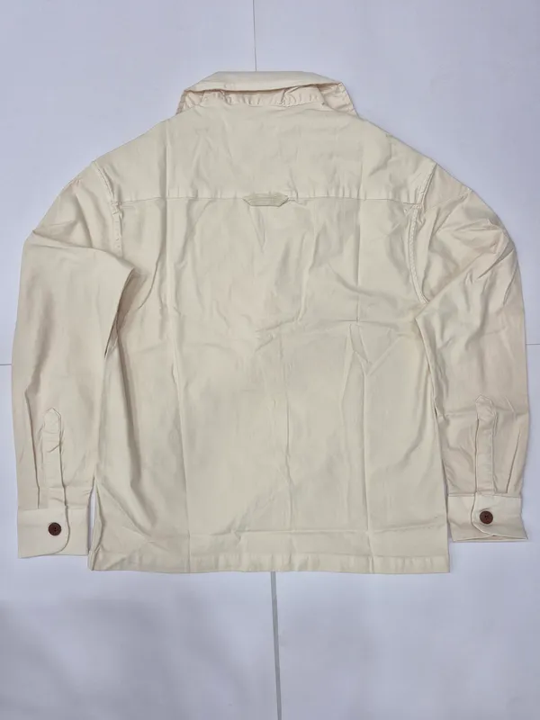 Cream_Four_Button_Jacket_for_Men