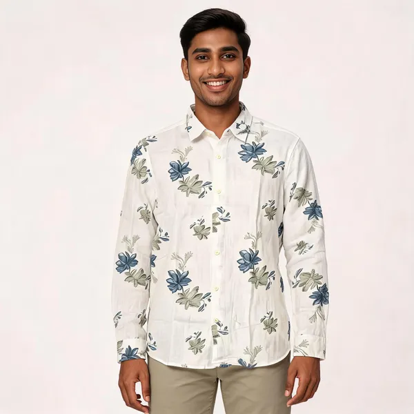 White_Floral_Imported_Print_Full_Sleeve_Shirt_for_Men