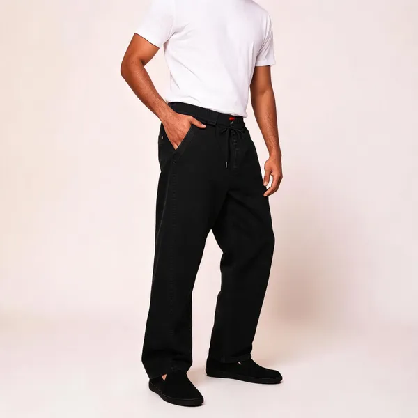Black_Loose_Baggy_Fit_Trousers_for_Men