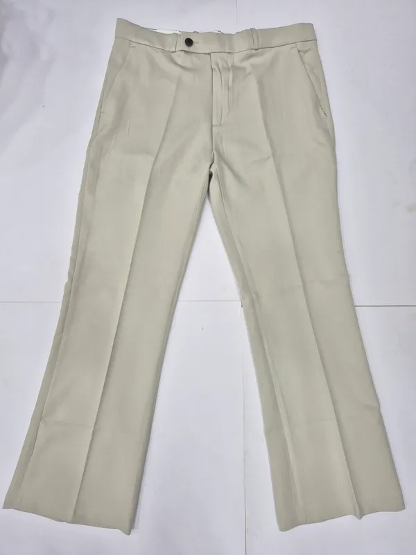 Beige_Boot_cut_Trousers_for_Men