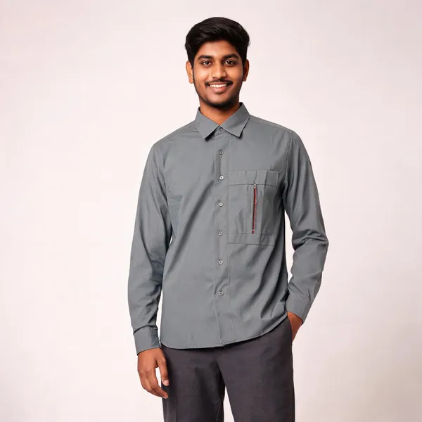 Grey_Designer_Zipper_Shirt_for_Men