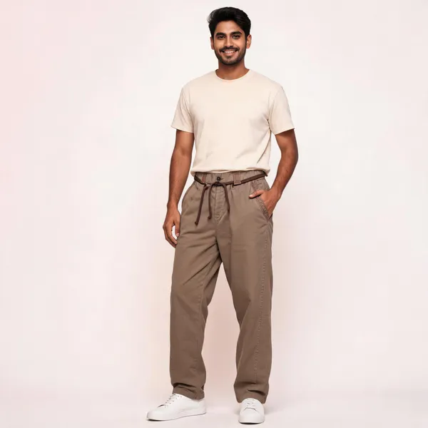 Khaki_Brown_Loose_Baggy_Fit_Trousers_for_Men
