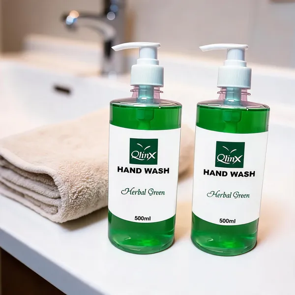 Qlinx_Herbal_Extract_Green_Hand_Wash_500_Ml_Pack_Of_2
