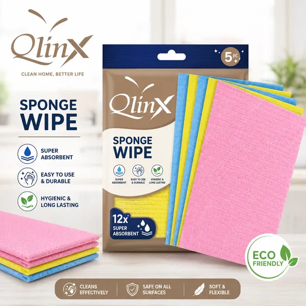 Qlinx_Multicolour_Cellulose_Absorbent_Cleaning_Sponge_Pack_Of_5_Pack_Of_2