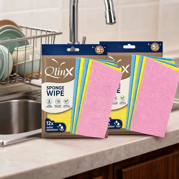 Qlinx_Multicolour_Cellulose_Absorbent_Cleaning_Sponge_Pack_Of_5_Pack_Of_2