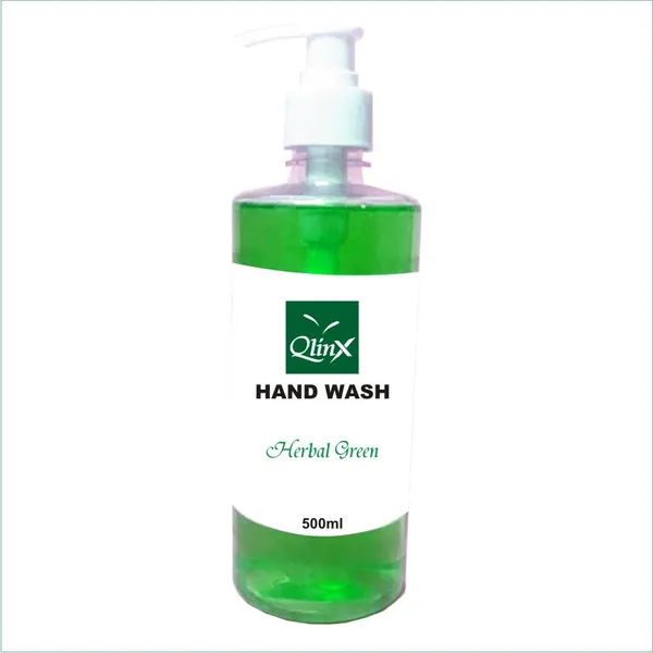 Qlinx_Herbal_Extract_Green_Hand_Wash_500_Ml_Pack_Of_2