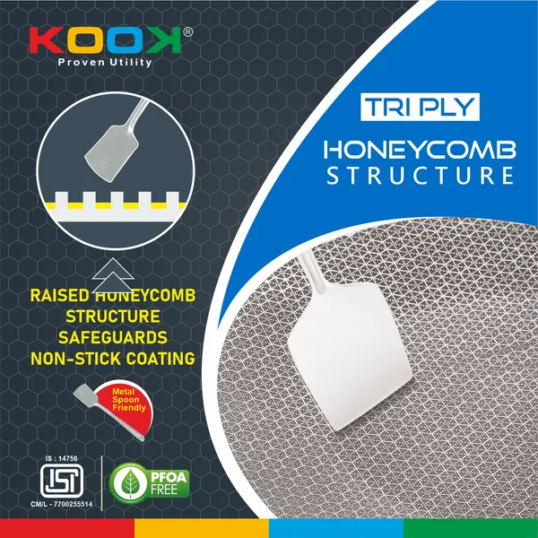 TRIPLY_NONSTICK_(HONEY_COMB)_CONCAVE_TAWA