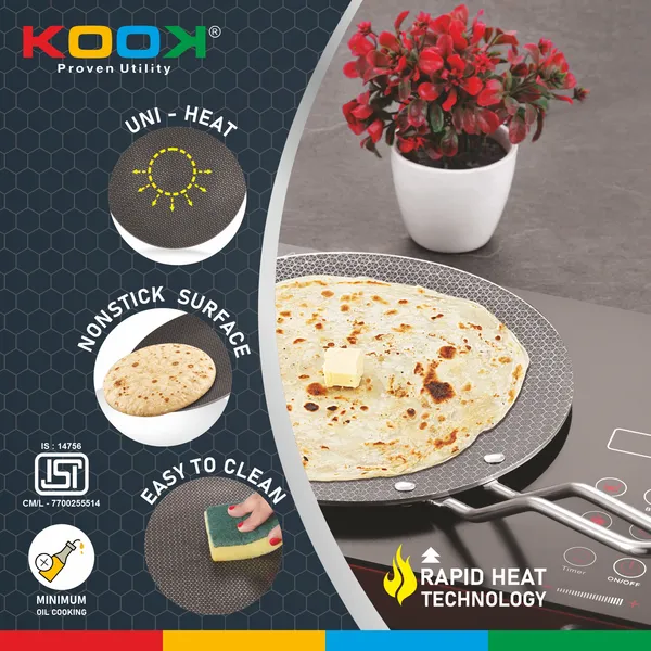 TRIPLY_NONSTICK_(HONEY_COMB)_CONCAVE_TAWA