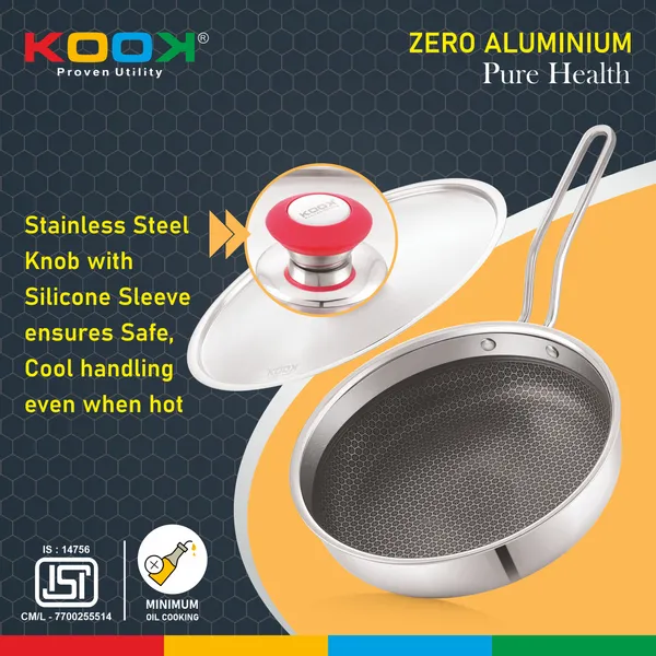 TRIPLYNONSTICK_(HONEY_COMB)_DEEP_FRY_PAN_WITH_STAINLESS_STEEL_LID