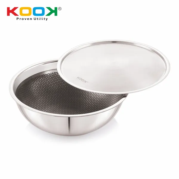 TRIPLY_NONSTICK_(HONEY_COMB)_DEEP_TASLA_WITH_STAINLESS_STEEL_LID