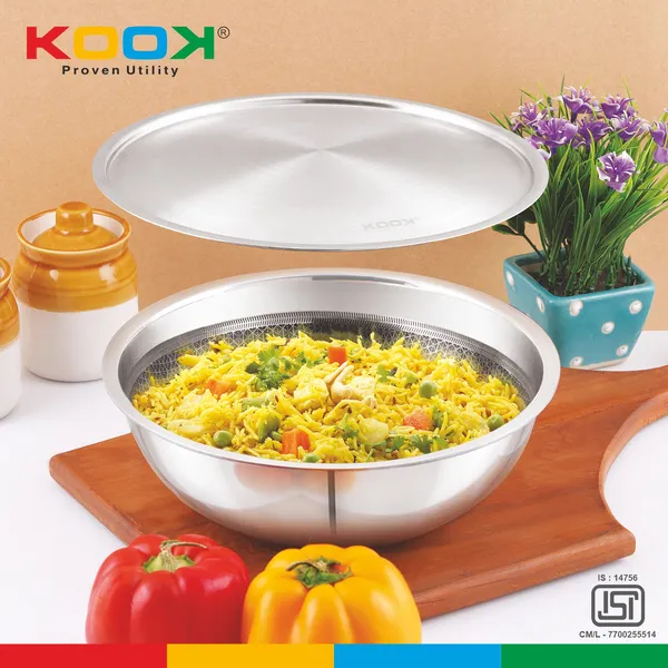 TRIPLY_NONSTICK_(HONEY_COMB)_DEEP_TASLA_WITH_STAINLESS_STEEL_LID