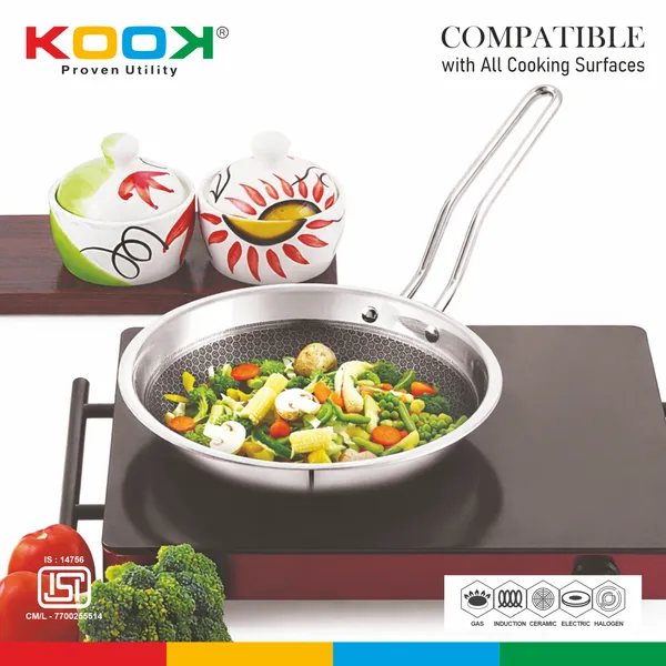 TRIPLYNONSTICK_(HONEY_COMB)_(TAPER)_FRY_PAN