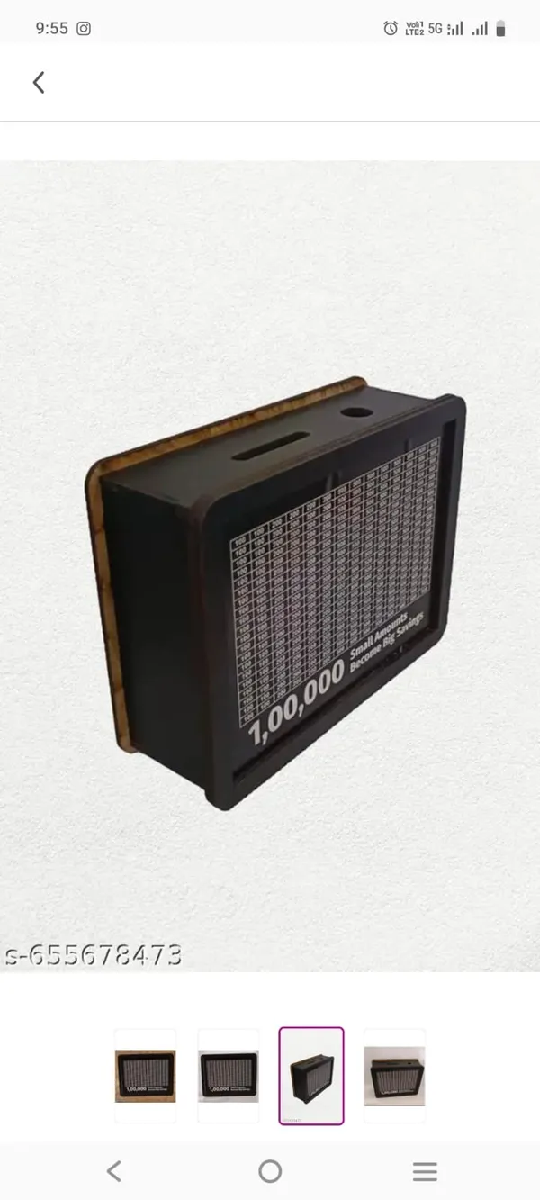 Natural_Wood_1_Lakh_Savings_Chart_Money_Saving_Box