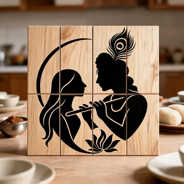 Wood_Spiritual_Radha_Krishna_Silhouette_4_Panel_Wall_Art_Decal