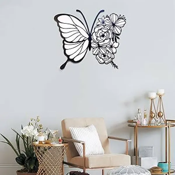 Metal_Contemporary_Butterfly_Floral_Cutout_Wall_Decor