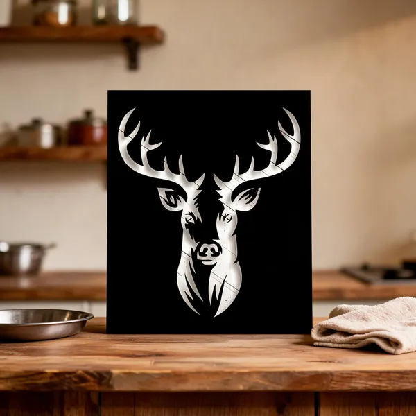 Wood_Black_White_Deer_Head_Silhouette_Wall_Art