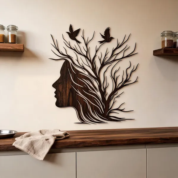 Metal_Matte_Black_Woman_Tree_Silhouette_Wall_Art