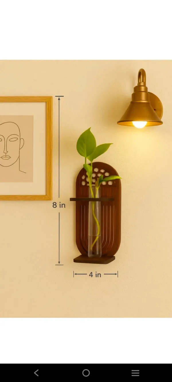 Natural_Wood_Arched_Floral_Glass_Vase_Wall_Sconce_Set_Of_2