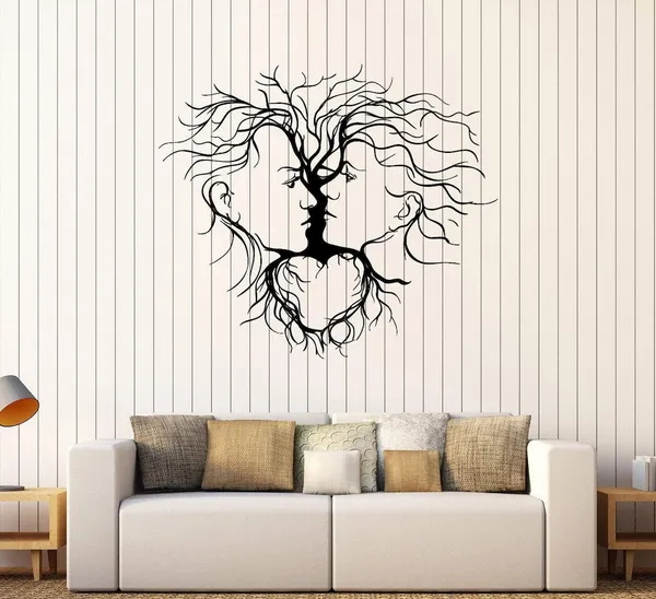 Vinyl_Contemporary_Tree_Faces_Silhouette_Wall_Sticker_Decal
