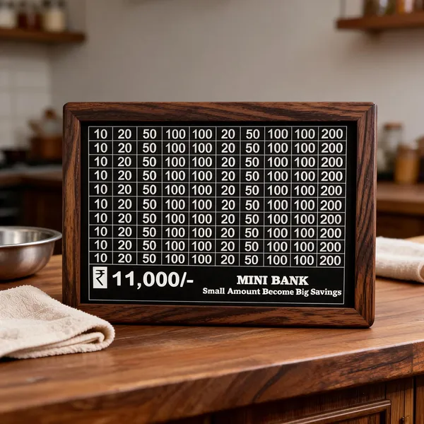 Wood_Black_Savings_Goal_Chart_Money_Box_Frame