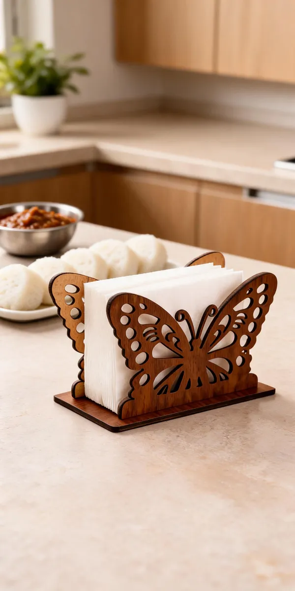 Wood_Rustic_Butterfly_Laser_Cut_Tissue_Napkin_Holder
