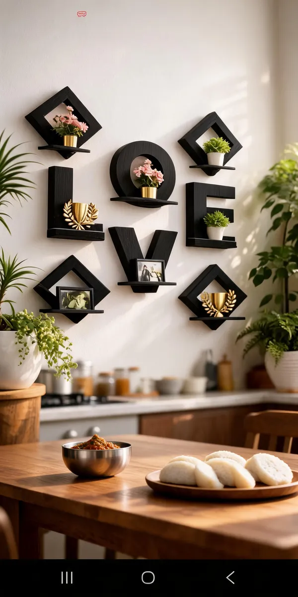 Wood_Modern_Love_Letter_Shaped_Wall_Shelf_Set