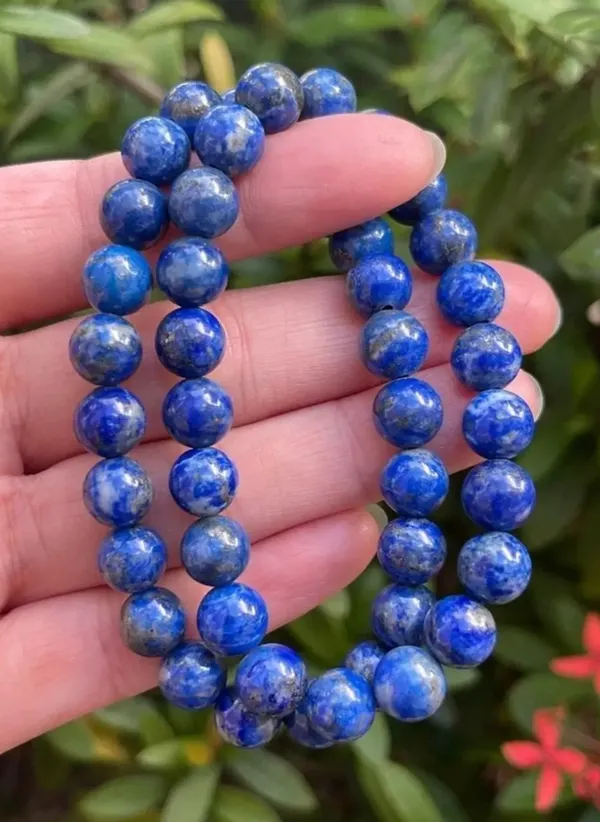 Blue_Lapis_Lazuli_Beaded_Stretch_Bracelet_For_Men_And_Women