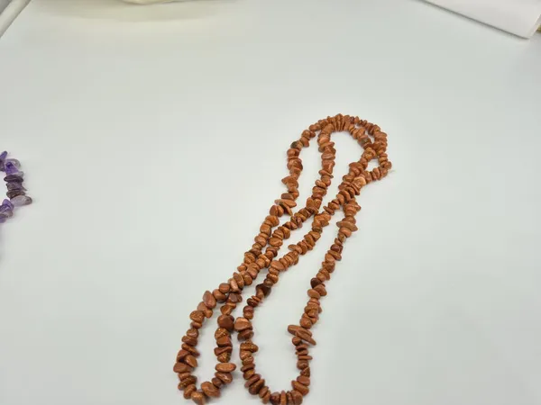 Maroon_Goldstone_Chip_Beaded_Long_Necklace_For_Women