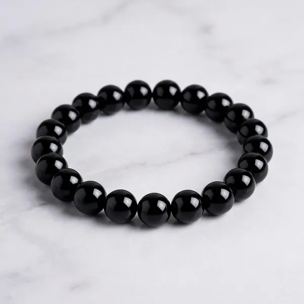 Black_Onyx_Beaded_Stretch_Bracelet_For_Men_And_Women