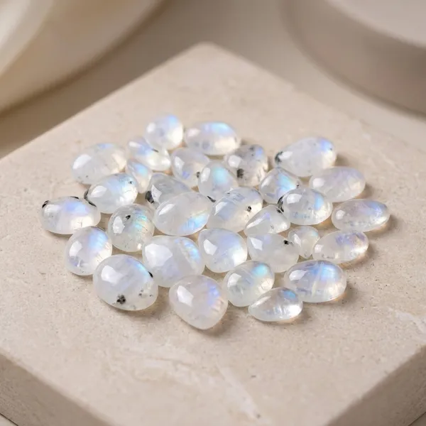 White_Moonstone_Oval_Cabochon_Loose_Gemstones_For_Jewelry_Making