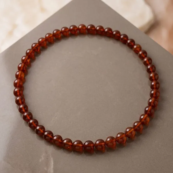 Red_Carnelian_Agate_Round_Beads_Strand_For_Jewelry_Making