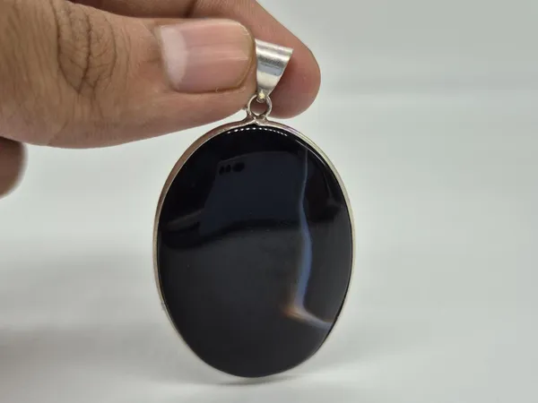 Black_Suleimani_Agate_Handcrafted_Pendant_For_Men